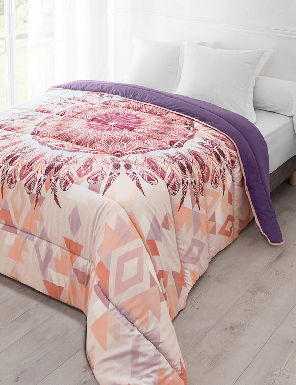 Couette microfibre imprimé Attrape-rêves 200 g/m² (parme) Couette microfibre imprimé Attrape-rêves 200 g/m² (parme)